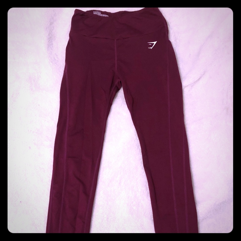 Gymshark Dry Sculpture Legging Plum - M